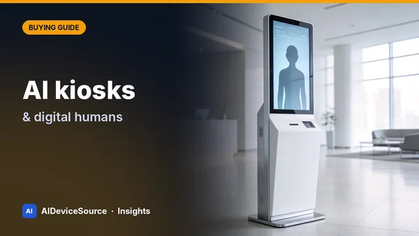 AI Self-Service & Digital Human Kiosks: A Buyer's Guide for Hotels, Retail and Public Spaces