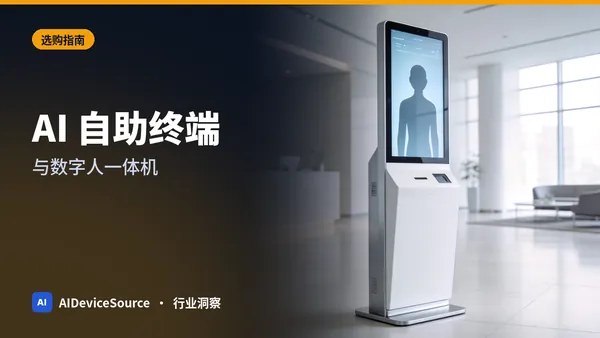 AI 自助终端与数字人一体机：酒店、零售和公共场所采购指南