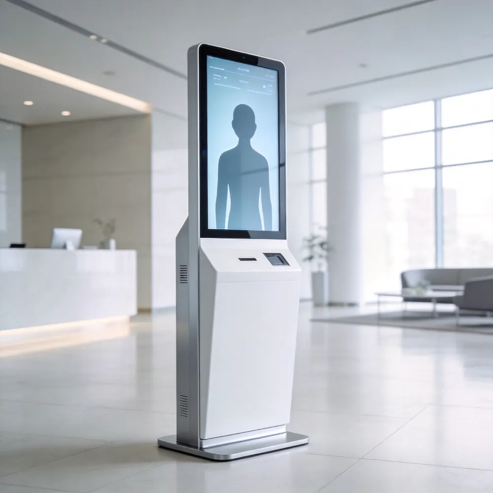 Digital human AI receptionist kiosk